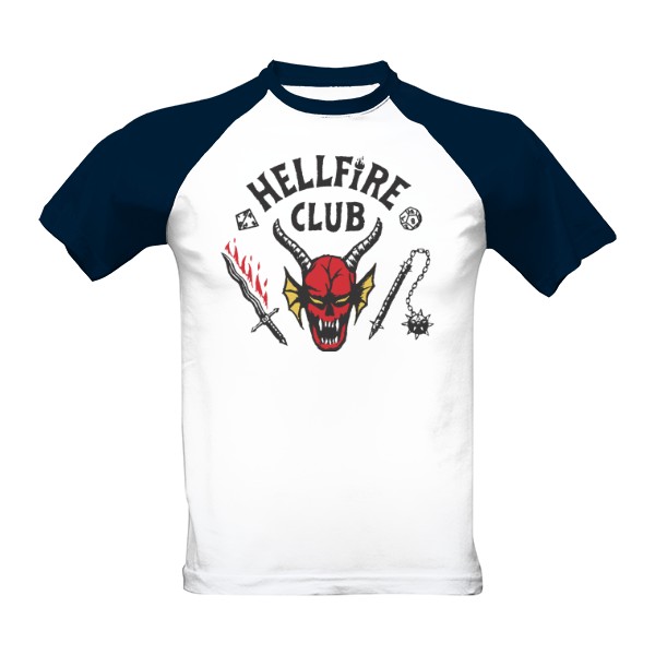 Tričko s potlačou Stranger Things - Hellfire Club
